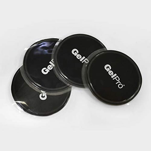 GelPro GellyGripper 3" Adhesive Anti Skid Grip Pad for Under Area Rug/Standing Desk Mat, 4 Pack