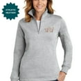 thumbnail image 3 of Doula Sweatshirt, Doula Gift, Doula Business, Womens 1/4 Zip LST253 Pullover, 3 of 10