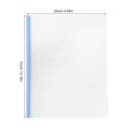 thumbnail image 2 of Masteelf Blue PP File Folders with Sliding Bar for Document Organization and Storage 10pcs, 2 of 7