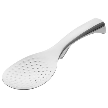 

FRCOLOR Non-stick Stainless Steel Rice Paddle Metal Rice Spoon Rice Scoop Spatula for Kitchen Home Restaurant