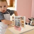 thumbnail image 5 of 1 Set Mini Fridge Toy Mini Food Set Tiny Stuff Miniature House Pretend Play Toy, 5 of 5