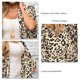 thumbnail image 5 of Cárdigan de gasa de verano para mujer, chaqueta holgada con estampado elegante y transpirable de poliéster para fiesta tipo 1 2XL, 5 of 6