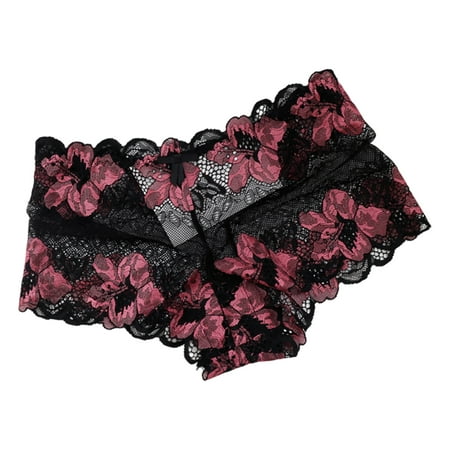 

JFY Women Underwear Super Soft Wear-Resistant Cotton See-through Style Women Panties Solid Briefs for Lady