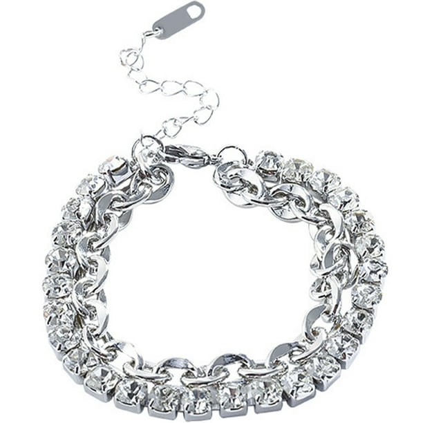 Pulsera de cuentas en capas, pulsera personalizada, pulsera con dijes delicados, joyería