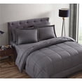 thumbnail image 3 of The Nesting Company Maple Dobby Stripe Bed in a Bag Bedding Set 8 Piece Comforter Set and Sheet Set Set, 3 of 7