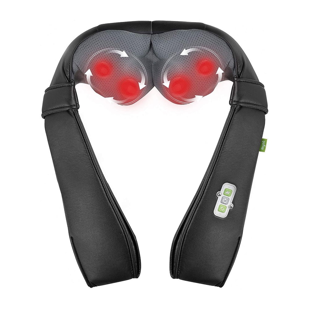 Mynt Shiatsu Heat Neck Massager with 8 Massage nodes