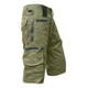 thumbnail image 1 of Pantalones Cortos Cargo De Algodão Con Varios Bolsos Soltos, 1 of 2