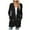 Black, variant on Ediodpoh Women 2025 Autumn Mid Long Cardigan for Women Casual Long Sleeve Knitted Sweater with Pocket Light Gray XL