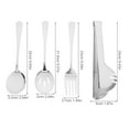 thumbnail image 2 of MLINS  Utensil Slotted Stainless Steel Cutlery Set Work Baby, 2 of 8