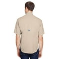 thumbnail image 3 of Columbia Men's Big and Tall Tamiami II SS Shirt, Fossil, 1X, 3 of 3