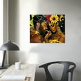 thumbnail image 4 of Nawypu King and Queen wall decor Abstract Modern Wall Art African American Wall Art Black Women Crown Painting Black Queen And King Poster Black Queen canvas wall art for Home Decoration, 4 of 6