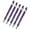 F, variant on PPLoney Aluminum Touchscreen Click Pen Set - 5 Pack Metal Writing Pens with Soft Tip for Easy Use on Devices - Ideal for Gifts and Promotions - 0.5mm Fine Point