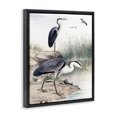 thumbnail image 2 of Stupell Industries Rustic Lodge Heron Birds on Lake Shore Pampas Grass Nature Black Floating Frame Canvas Art, 17 x 21, by Piddix, 2 of 7