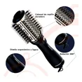 thumbnail image 2 of Cepillo Secador SOKANY Hace Que El Cabello Brille Cable Giratorio, 2 of 8