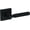 Black, variant on Baldwin HDLKFCSR044 Lake Forest Non-Turning One-Sided Dummy Door Lever - Brass