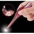 thumbnail image 3 of 2 Pcs Ear Wax Removal Tool with Light - Ear Pick Cleaner Kit for Kids and Adults, Earwax Spoon Digger & Tweezers for Ear Health Care Gift Set with Case, 3 of 9