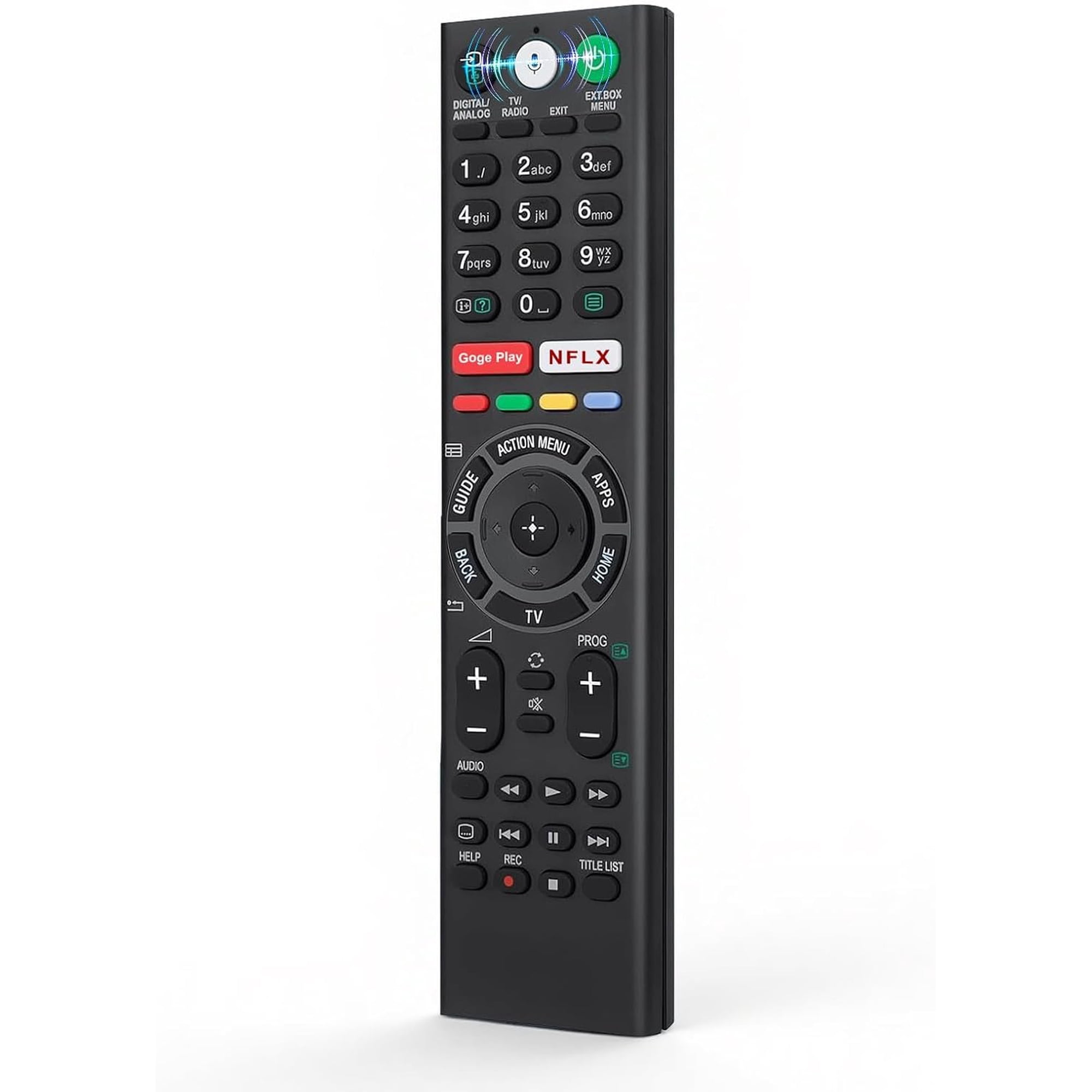 RMF-TX310E Replacement Voice Remote for Sony Bravia TV XD800D X850D X930D X940D X900E X930E X940E X750F X780F X830F X850F X900F X800G A1E A8F A8G A9F Z9D