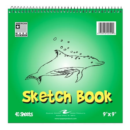 Collection Floral Sketch Print - KIDS SKETCH BOOK, 9