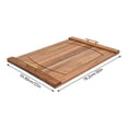 thumbnail image 3 of DENEST Wood Stove Top Cover Noodle Board Stove Covers with Built-in Handles 30*22in, 3 of 18