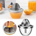 thumbnail image 2 of XKHZJL Stainless Steel Robust Hand Juicer Reamer Rotation Press with Strainer＆Bowl, Citrus Lemon Orange Grapefruit Juicer Manual Squeezer, Pour Spouts, Dishwasher Safe, Easy to Clean, 2 of 9