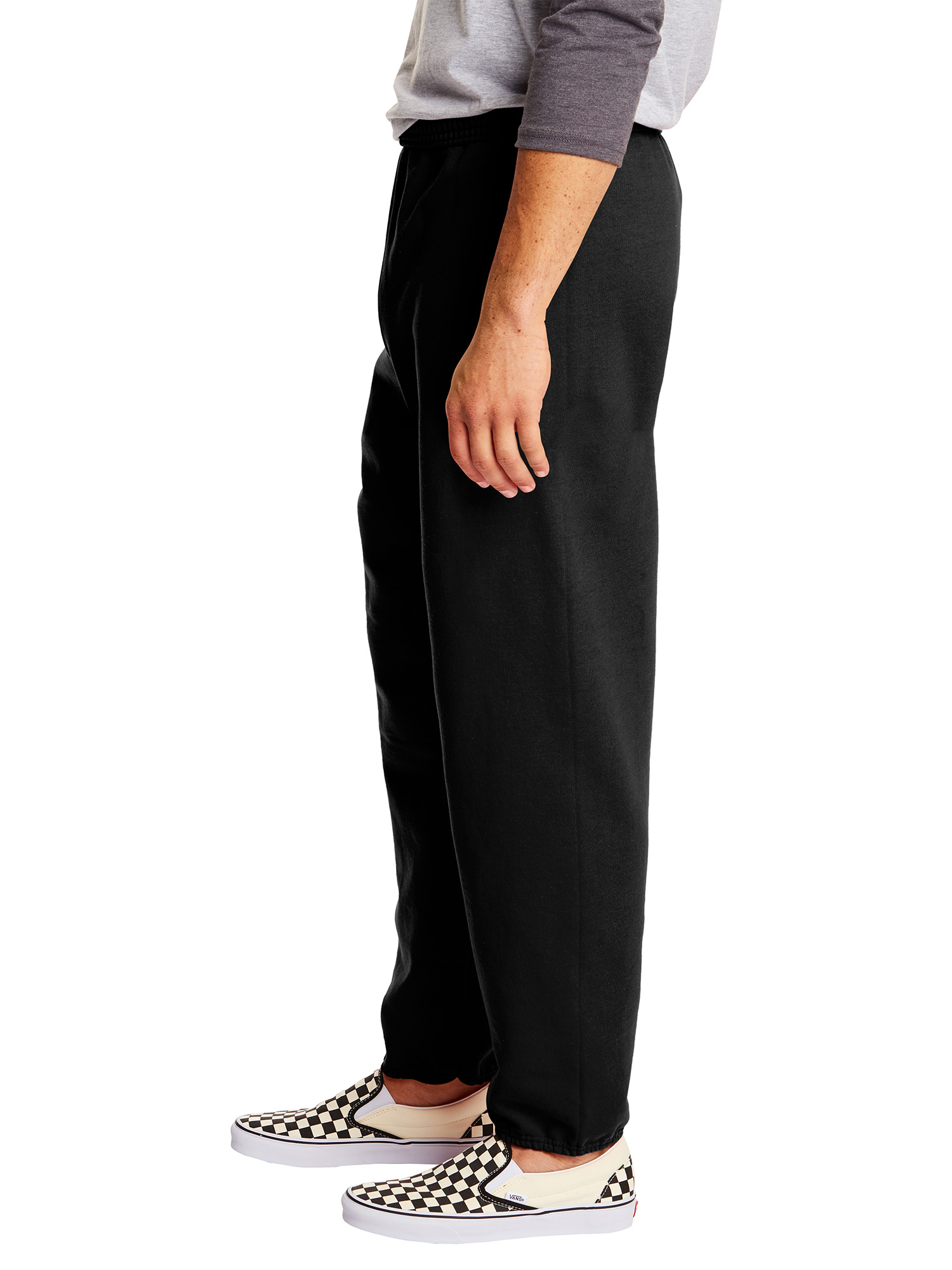 Hanes Men's and Big Men's EcoSmart Fleece Sweatpants, up to Size 3XL - image 3 of 7