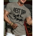 thumbnail image 3 of Gymish Rest Day Workout T-Shirt for Men, Funny Gym Shirts, Lifting T-Shirt, Deadlift Tee, Men's Gym Shirt, Workout Tops, Powerlifting & Bodybuilding Tee, 3 of 6