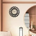thumbnail image 4 of Reloj de pared retro Zulema 10 pulgadas negro, 4 of 8