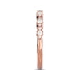 thumbnail image 3 of Diamond Wedding Band 1/5 ct tw in 14K Rose Gold, 3 of 4