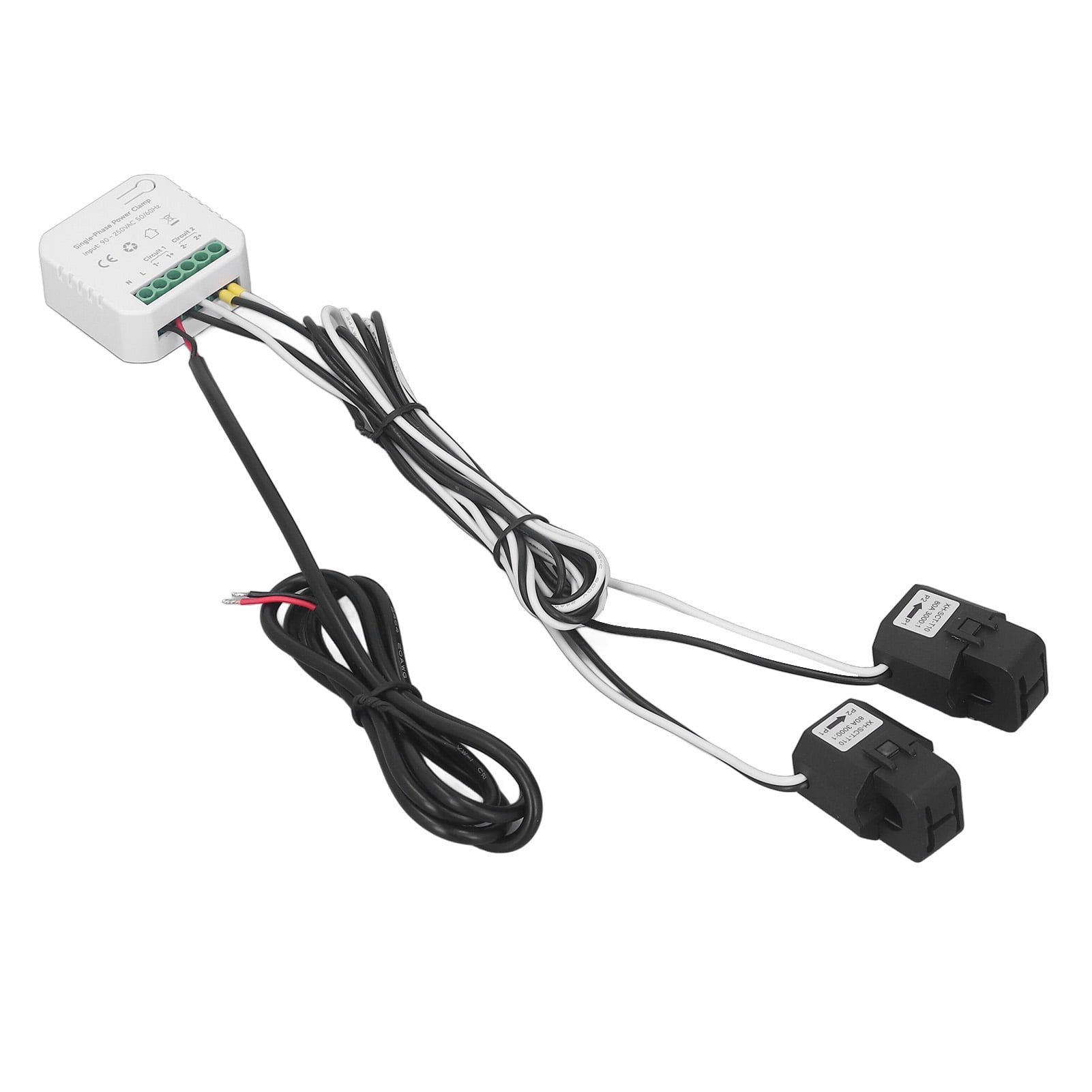 Energy Meter, Clamp Power Consumption Monitor 50 60Hz Simple