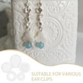 thumbnail image 3 of ELAYARD 50Pcs Earring Cushions for Clips Transparent Non Skid Pads for Special Occasions, 3 of 6