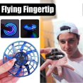 thumbnail image 3 of Flynova Flying Spinner Boomerang Fingertip Gyro Magic Min red onesize red onesize, fun and entertaining, 3 of 4
