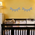 thumbnail image 5 of Wall Decals Wall Sticker A Pair Eyelash Home Decor Wall Sticker Decal Bedroom Wall Decals Wall Sticker Vinyl Art Mural 50% 0ff Clearance!, 5 of 7