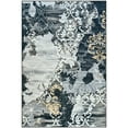 thumbnail image 2 of Wondo Modern Abstract Area Rugs 8x10, Large Washable Rugs for Living Room Soft Rugs for Bedroom, Black, 2 of 8
