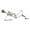 2.3'(2pcs), variant on Matoen 2.3ft/2cps Halloween Skeleton, Halloween Plastic Human Realistic Skeletons Life Size Full Body Bones with Movable Joints for Halloween Props Spooky Scene Party Decoration