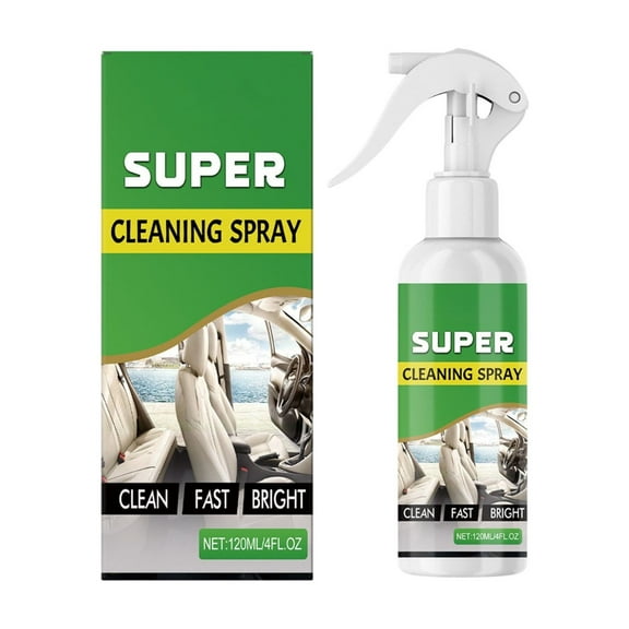 Kieccall 120ml Car Interior Fabric Cleaner - Upholstery Stain Remover Spray For Seats Carpets And Floor Mats Cleaning