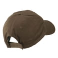 thumbnail image 4 of Ski Wording in Cursive Embroidered Cap - Brown OSFM, 4 of 5