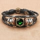 thumbnail image 1 of Pulseras para mujer, regalos para mujer, pulsera de 12 constelaciones, pulsera de cuerda de cuero, pulsera de cuerda tejida a mano para hombre y mujer, pulsera de cadena punk., 1 of 2