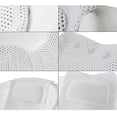 thumbnail image 3 of Alfombrilla De Baño Antideslizante, Tapete para Tina, Tapete para Regadera con Orificios de Drenaje y Ventosas, Tapete de Baño, Blanco, 3 of 4