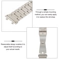 thumbnail image 2 of Weiweiguan 1pc Simple Watch Wrist Band Durable Watchband Metal Replaceable Watch Strap, 2 of 6