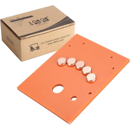 10L0L Golf Cart Speed Switch Board for 1968-1981 EZGO Marathon X-440 X-444 Electric, Replaces OEM# 14898-G1 11873-G1 300650