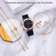 thumbnail image 4 of XR4601 Retro Número romano Vestido de mujer Reloj de pulsera Elegante minimalista Señora R Abanopi Mirar, 4 of 6