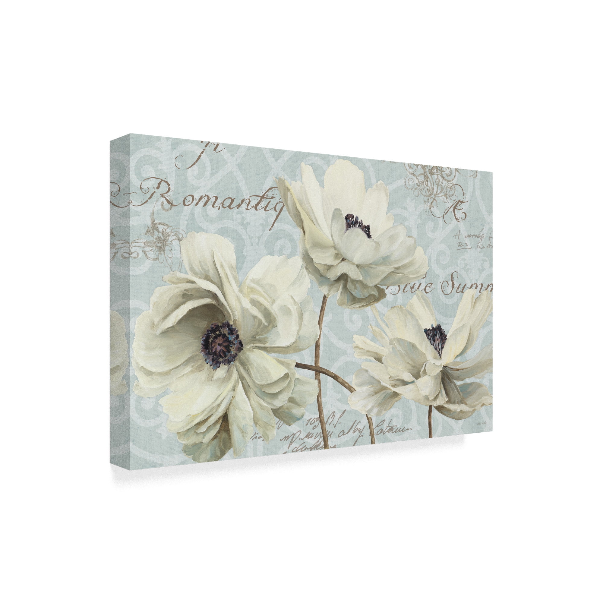 Trademark Fine Art 'Blue Summer III' Canvas Art by Lisa Audit