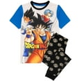 thumbnail image 1 of Dragon Ball Z Pyjama Deux Pièces Gris à Manches Courtes et Jambes Longues pour Garçons, 1 of 7