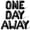 Black, variant on Letter Balloons - ONE DAY AWAY 16" Inch Alphabet Letters Foil Mylar Balloon Bachelorette Party Banner (Black)