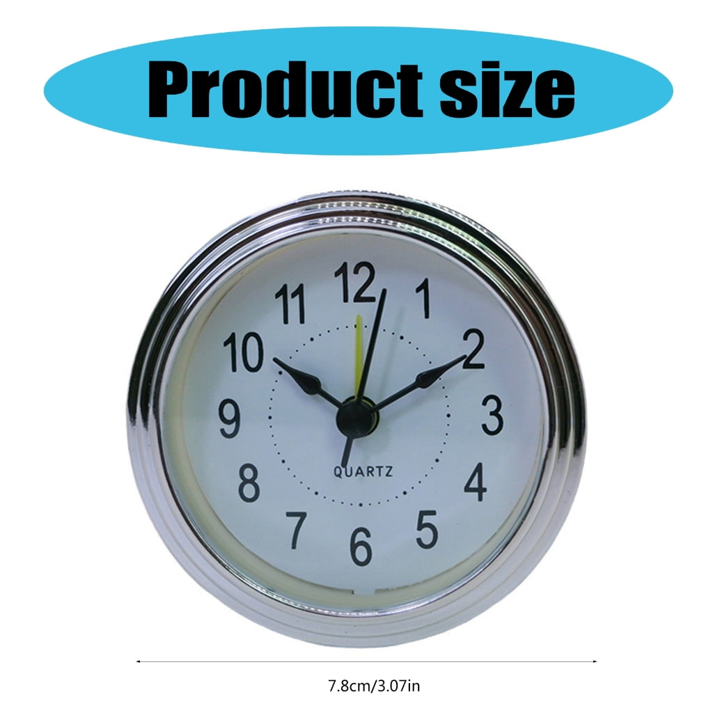 Small Insert Clock Module Small Round Clocks Battery Operated 3PCS Mini Clock Inserts - 35mm ...