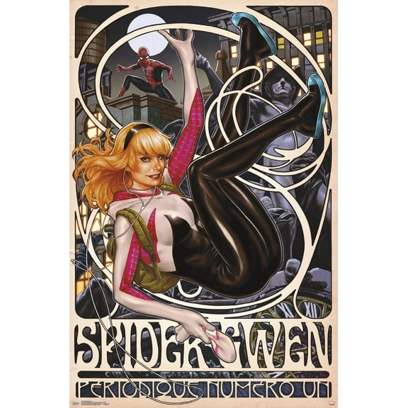 Marvel Comics - Spider-Gwen - Cover #1 Wall Poster, 22.375" x 34"