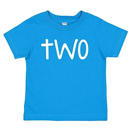 

7 ate 9 Apparel Unisex Kids Two Birthday Shirt for Boys 2 Birthday Shirt 2nd Bday Second Shirts Cobalt Blue Shirt
