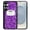 Purple Composition Book, variant on WIRESTER Shockproof Soft Rubber Cover Case for Samsung Galaxy S25 6.2" 2025, Red Composition Book