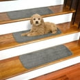 thumbnail image 1 of Ottomanson Softy Collection Rubber Backed Solid Design Stair Treads, 1 of 3
