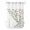 White, variant on No Hook Shower Curtain with Snap-in Liner, Blue Green Eucalyptus Waterproof Fabric Bathroom Curtains, Spring Botanical Leaves Weeping Bath Curtains & Mesh Top Window Stand Up Stall 36"x72"
